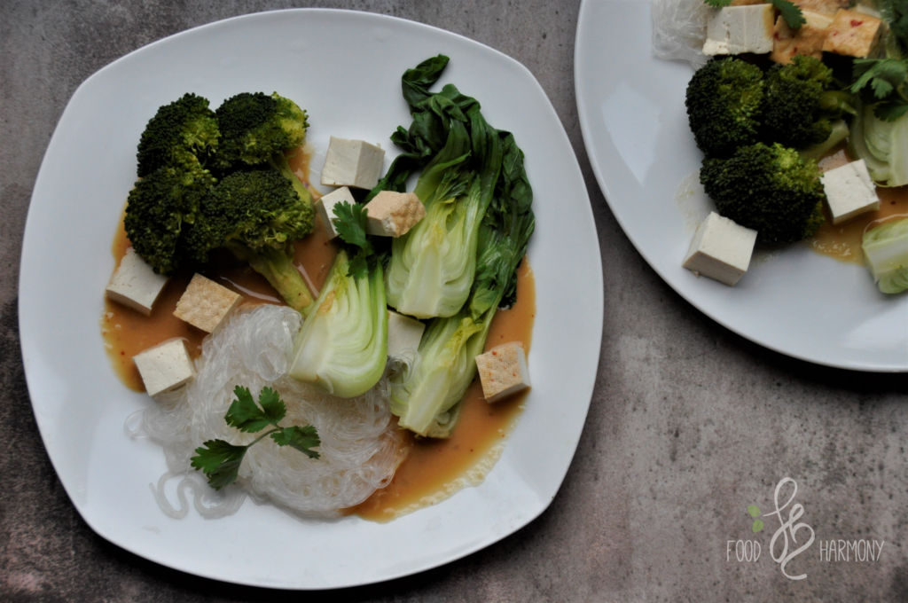 Azja ekspress - pok choi z miso i tofu