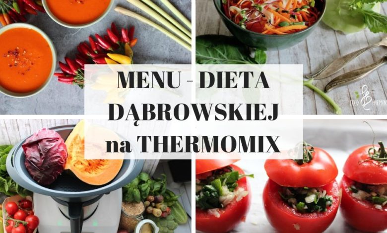 Photo of Jednodniowy przykładowy jadłospis z diety na Thermomix wg zasad dr. Dąbrowskiej na Thermomix